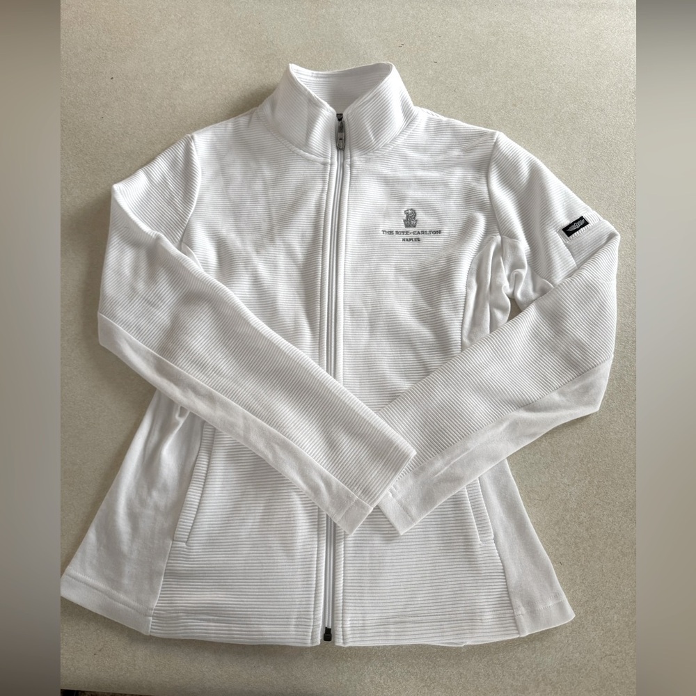 Straight down ritz carlton zip up